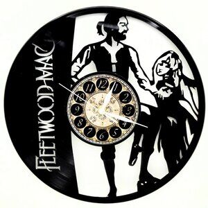 FLEETWOOD MAC Vinyl Record Wall Clock | Classic Rock Art